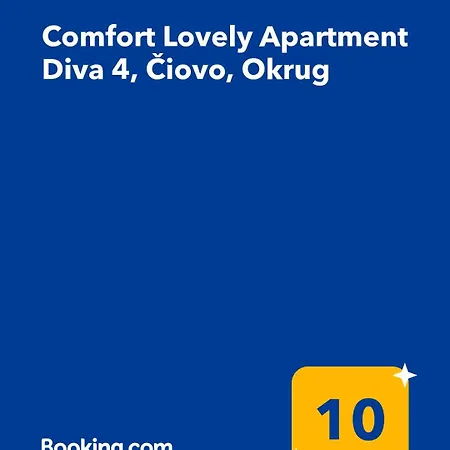 Comfort Lovely Diva 4, Ciovo, Okrug Διαμέρισμα *