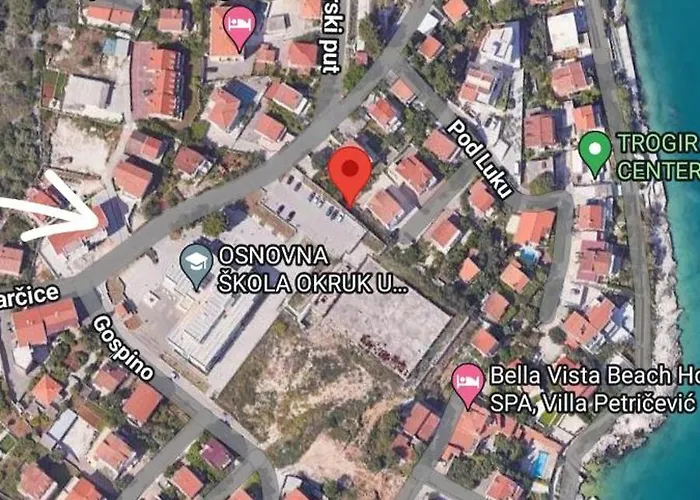 Comfort Lovely Diva 4, Ciovo, Okrug شقة تروغير